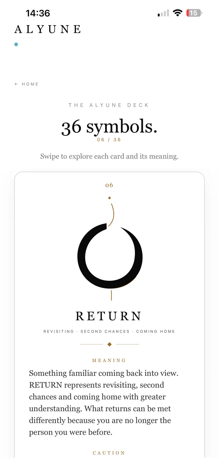 ALYUNE HEART symbol